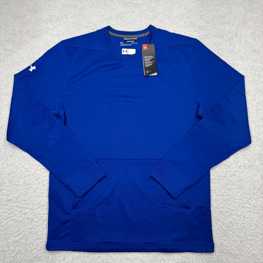 NWT Under Armour UA CTG Warm Up Layering Pullover Crew‎ Neck Jacket Men's Size M